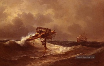  rettung - Ivan Aivazovsky die Rettung Seestücke